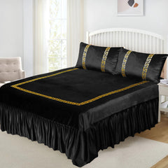Luxury Velvet Bedding Set-3 Pcs
