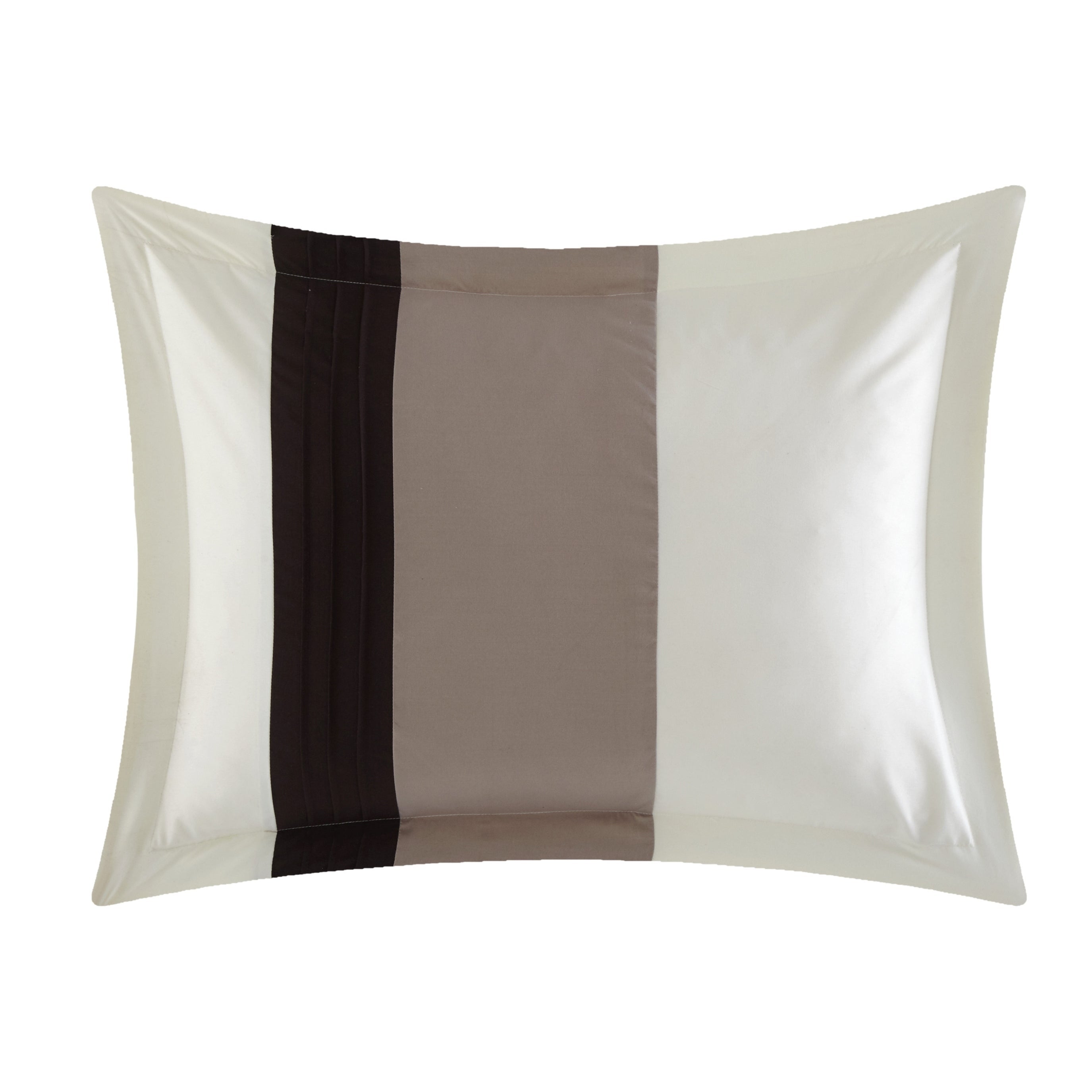 6 Pcs Beige & White Stripe Duvet set