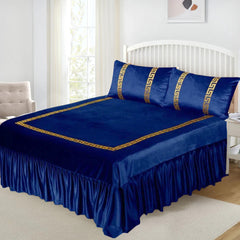 Luxury Velvet Bedding Set-3 Pcs