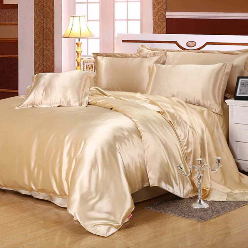 Luxury Silk Duvet Set-6 Pcs
