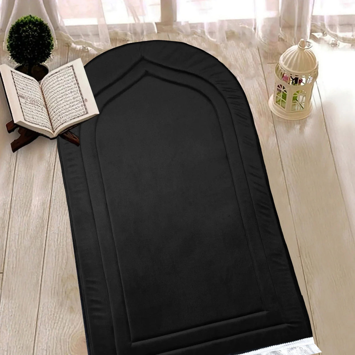 Luxury Handmade Anti-Slip Velvet Prayer Mat