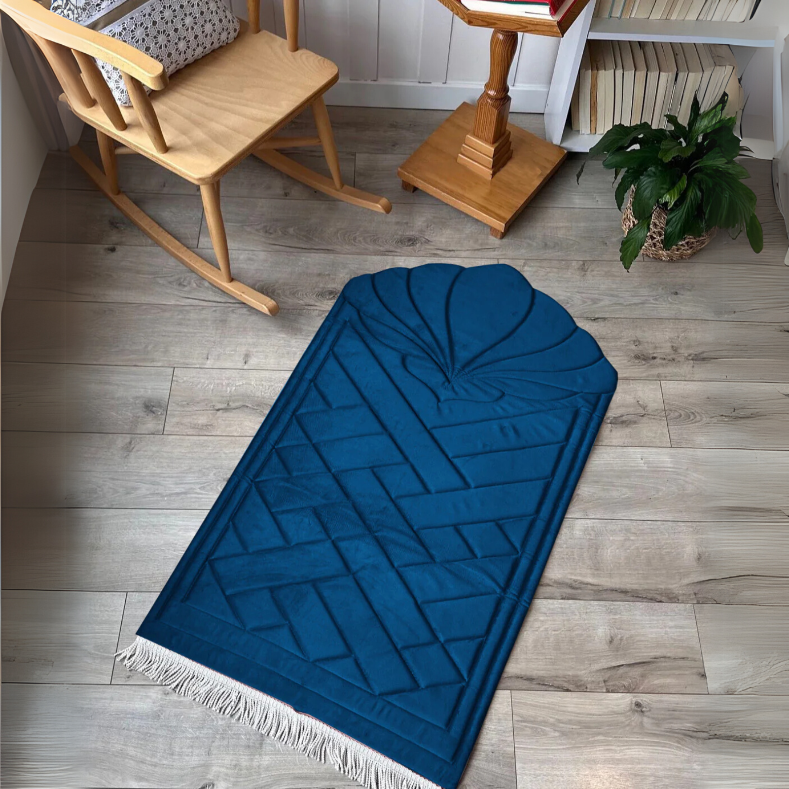 Luxury Handmade Anti-Slip Velvet Prayer Mat