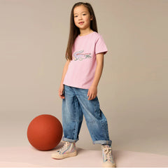 Kids Digital Printed Pure Cotton T-shirts B/S