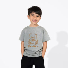 Kids Digital Printed Pure Cotton T-shirts B/S
