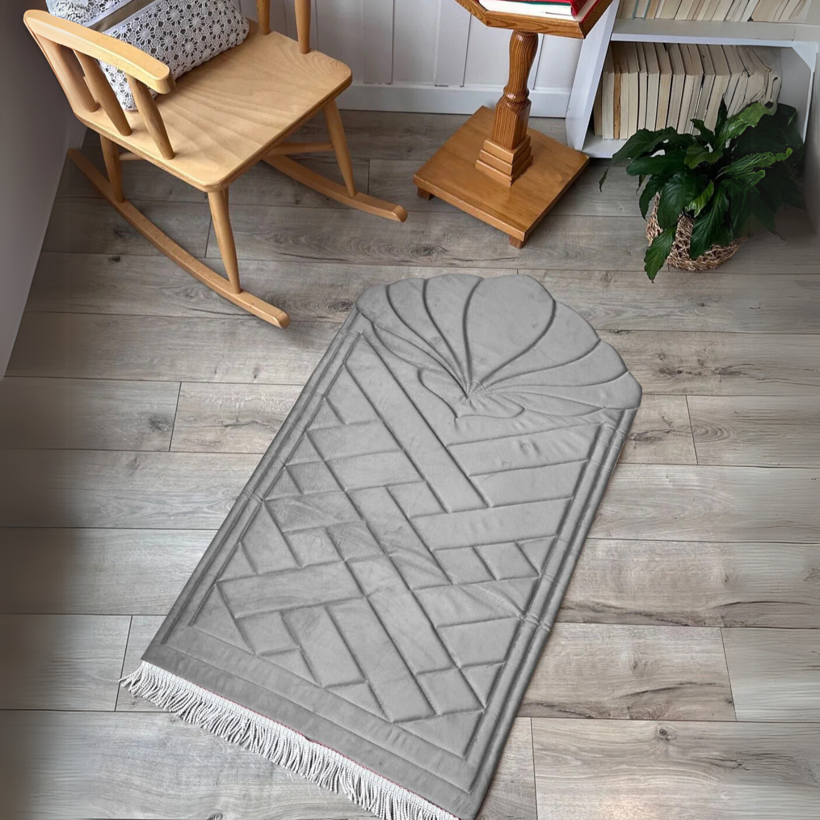 Luxury Handmade Anti-Slip Velvet Prayer Mat