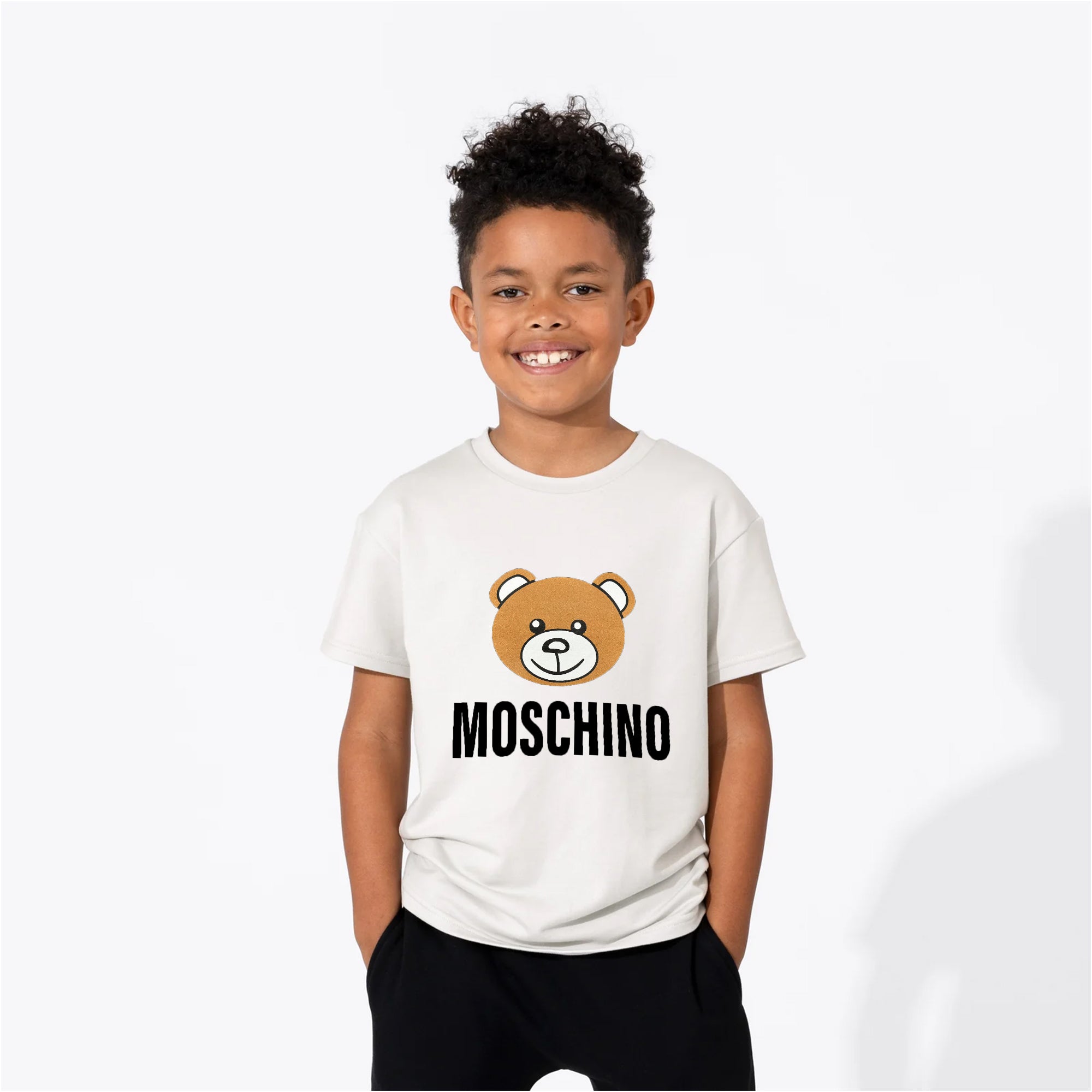 Kids Digital Printed Pure Cotton T-shirts M/S
