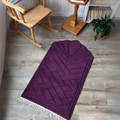 Luxury Handmade Anti-Slip Velvet Prayer Mat