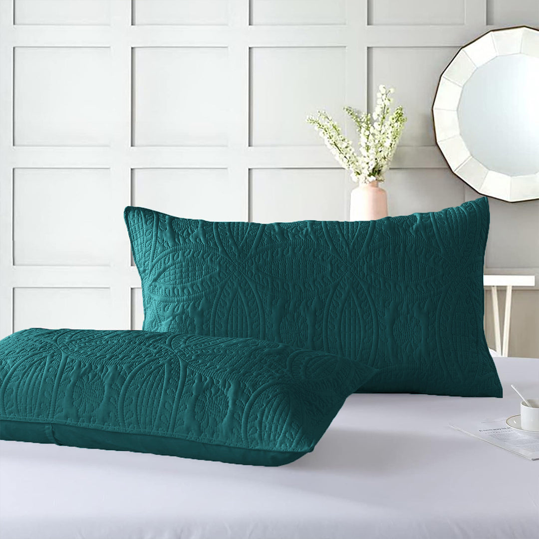 Zinc Ultrsasonic QUILTED BEDSPREAD SET