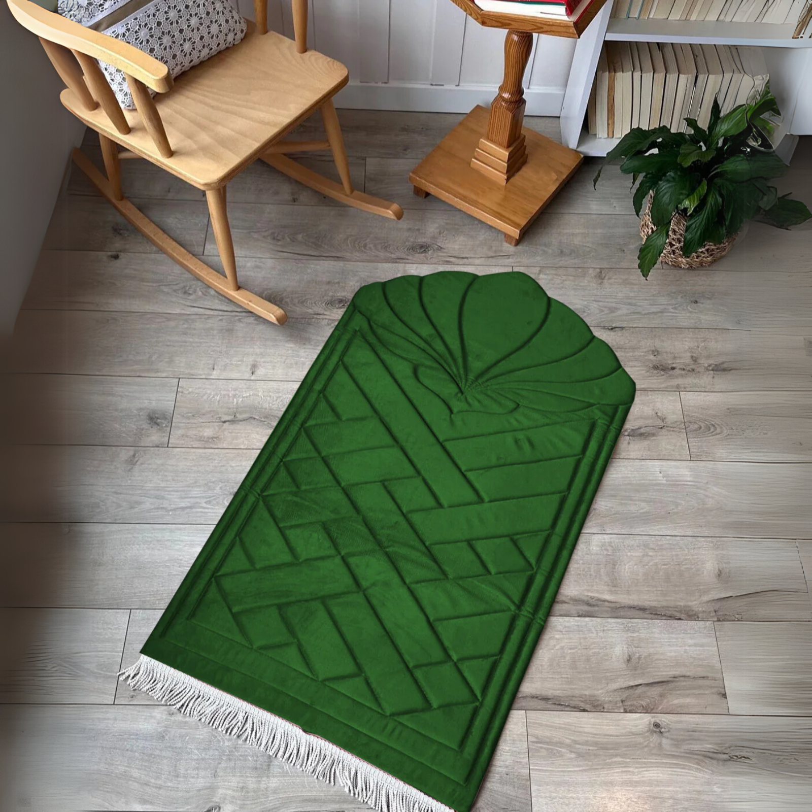 Luxury Handmade Anti-Slip Velvet Prayer Mat
