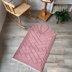 Luxury Handmade Anti-Slip Velvet Prayer Mat
