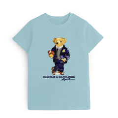Kids Digital Printed Pure Cotton T-shirts B/S