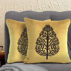 Pair Of Leaf Cushion Cover 15