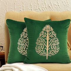 Pair Of Leaf Cushion Cover 08