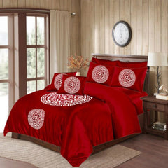 Premium Silk Duvet Set-6 Pcs
