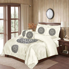 Premium Silk Duvet Set-6 Pcs