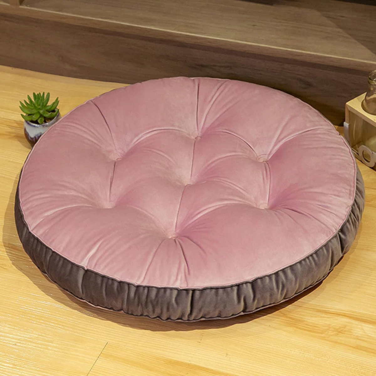 Round Floor Cushion Ball Fiber Filled Round Floor Cushions